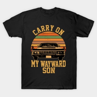 Supernatural Carry On My Wayward Son T-Shirt